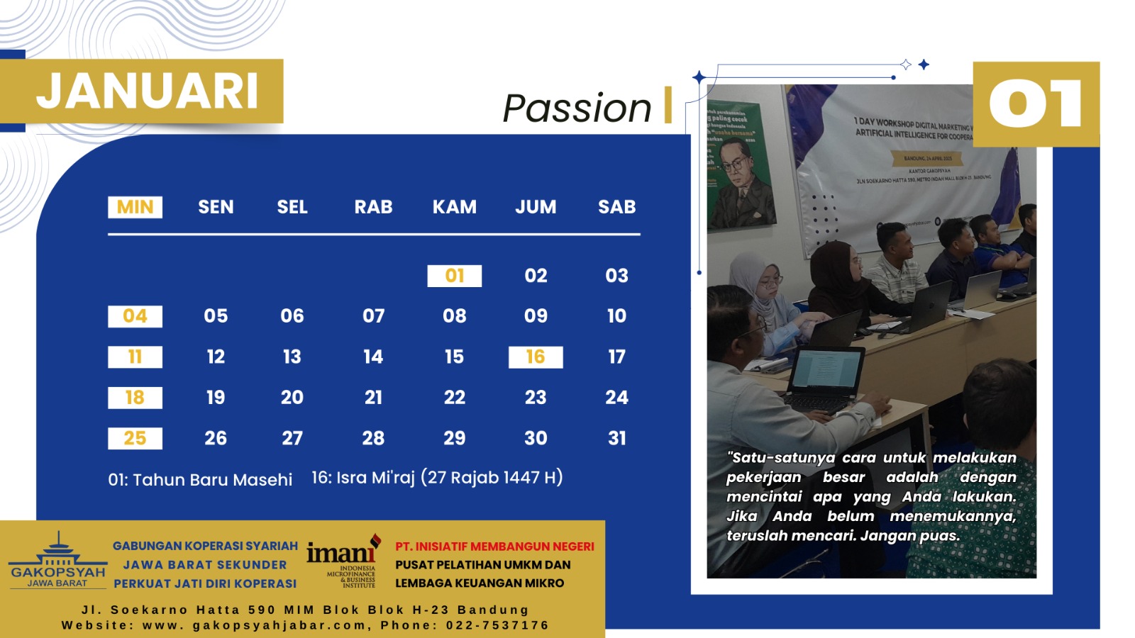 Membangun Passion dalam Berkoperasi: Kunci Utama Meraih Pencapaian Besar di Tahun 2026